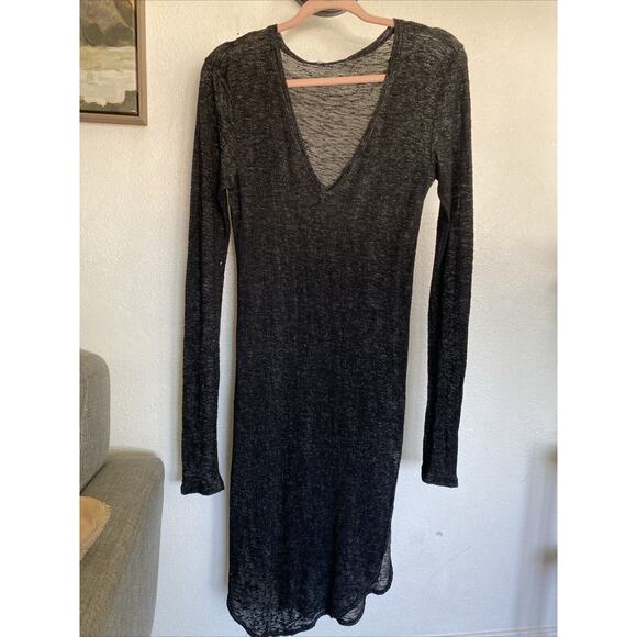 Rails Womens Gothic Core Witchy Midi Bodycon Dress Black Size Medium - Picture 1 of 7